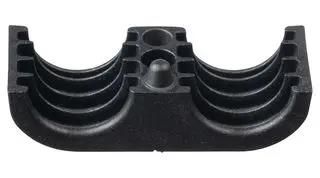 CABLE CLIP, 19.05MMCORRUGATED LOOM, 2POS CLC75X2S8TL370