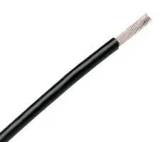 HOOK UP WIRE, 16AWG, BLK, 30.5M 8500 010100