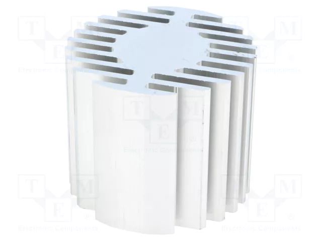Heatsink; LED; Ø: 60mm; H: 50mm FISCHER ELEKTRONIK SK57850AL