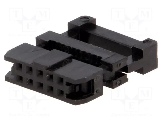 Connector: IDC; plug; female; PIN: 10; IDC; for ribbon cable; 2mm AMPHENOL COMMUNICATIONS SOLUTIONS T826110A201CEU