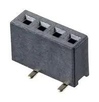 CONN, RCPT, 4POS, 1ROW, 1.27MM M50-3140445R