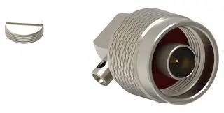 RF COAX CONN, N R/A PLUG, 50 OHM, CABLE 60439022210721