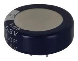 SUPERCAPACITOR, 1F, 5.5V, EDLC, COIN KR-5R5C105H-R