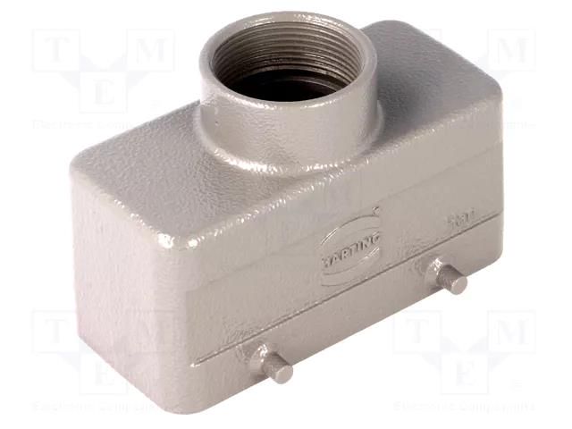 Enclosure for connectors: HDC; size 16B; for cable; Han® B; IP65 HARTING 19300161422