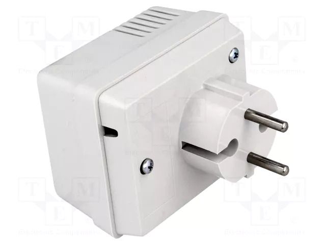 Enclosure: for power supplies; vented; X: 63mm; Y: 73mm; Z: 46mm; ABS MASZCZYK ABS-48