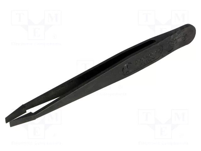 Tweezers; non-magnetic,high rigidity; Tipwidth: 3.3mm; ESD IDEAL-TEK IDL-709.CF