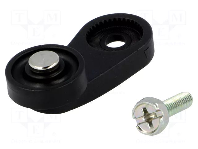 Driving head; lever R 35mm, plastic roller Ø18mm PIZZATO ELETTRICA VF-LE30