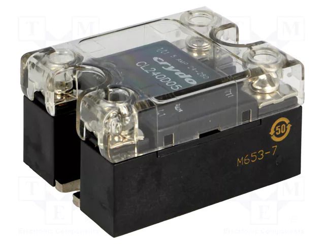 Relay: solid state; Ucntrl: 3÷32VDC; 5A; 24÷280VAC; CL240; 1-phase SENSATA / CRYDOM CL240D05RC