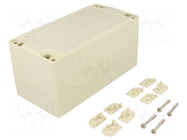Enclosure: multipurpose; X: 80mm; Y: 160mm; Z: 80mm; ABS; IP65 COMBIPLAST CP-11-50