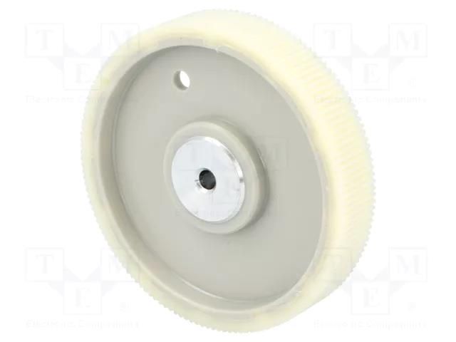 Measuring wheel; Shaft: 4mm; Circuit: 200mm Baumer IVO SX-MR291