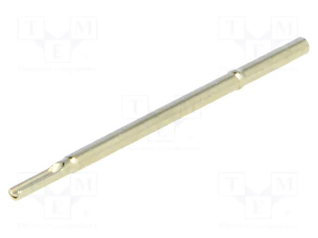 Test probe socket; 1.91mm; 6A; 075-25; soldered QA TECHNOLOGY IT075-S