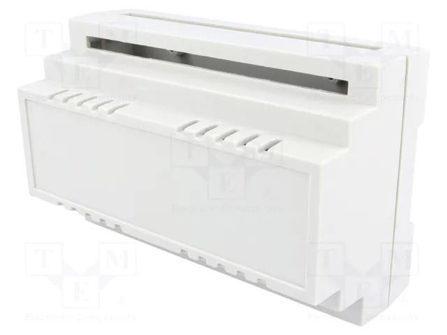 Enclosure: for DIN rail mounting; Y: 88mm; X: 138mm; Z: 62mm; grey KRADEX Z-104