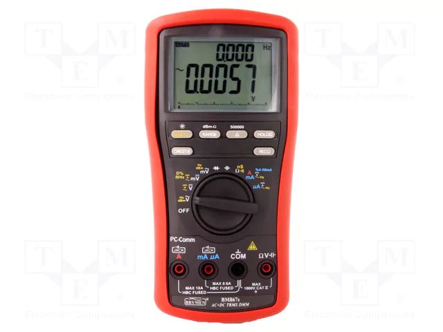 Digital multimeter; USB; LCD; Bargraph: 41segm.60x/s; 5x/s BRYMEN BM867