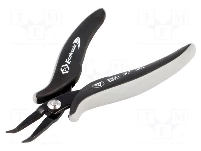 Pliers; half-rounded nose; ESD; for gripping,for bending; 152mm C.K CK-3892