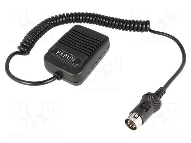 CB microphone; PIN: 5; XLR FARUN FRN.MIK05