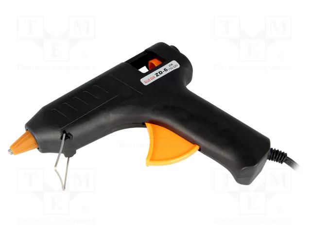 Hot melt glue gun; Ø: 11mm,11.2mm; Effic: 10g/min; 40W; max.200°C GOLDTOOL GFH-110B