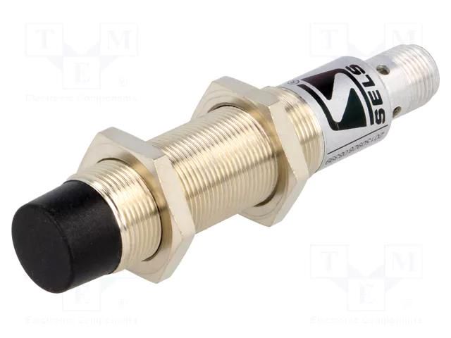 Sensor: inductive; OUT: PNP / NO; 0÷8mm; 10÷30VDC; M18; IP67; 200mA SELS PCID-8ZP-K