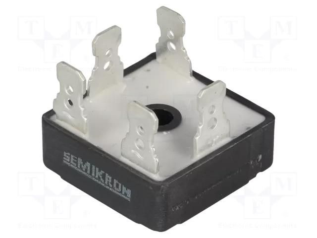 Bridge rectifier: three-phase; Urmax: 1.2kV; If: 20A; Ifsm: 320A SEMIKRON DANFOSS SKD25/12