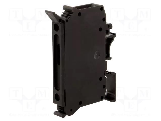 Splice terminal: rail; Urated: 800V; screw terminal; 10A; ways: 1 PHOENIX CONTACT UK6.3-HESI