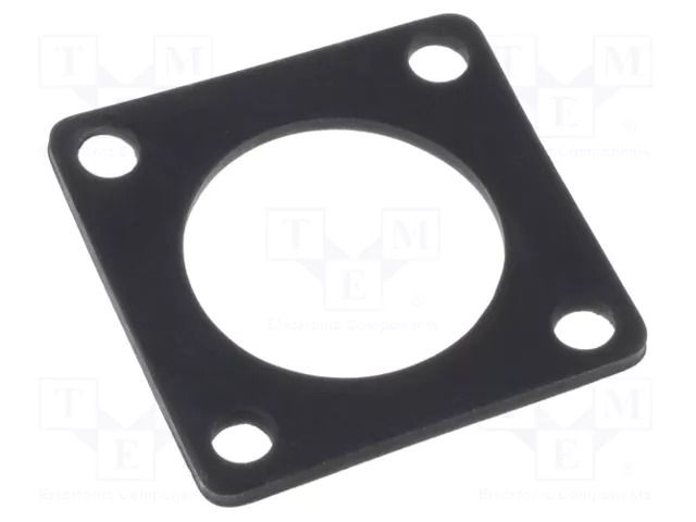 Socket gasket; flange (4 holes); size 12; Ecomate RM; RT360 AMPHENOL RTFD12B