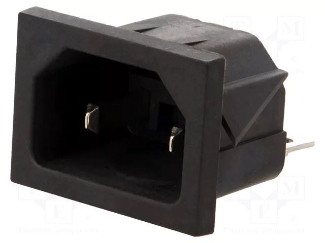 Connector: AC supply; socket; male; 10A; 250VAC; C18; MS-1 CLIFF CL191930