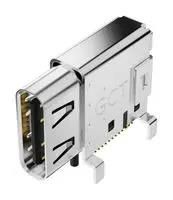 USB CON, 3.2 TYP C RCPT, FLAG-TYP, 24POS USB4200-03-A