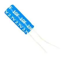 SUPERCAPACITOR, 5F, 2.7V, RADIAL ADCR-E02R7SB505MB