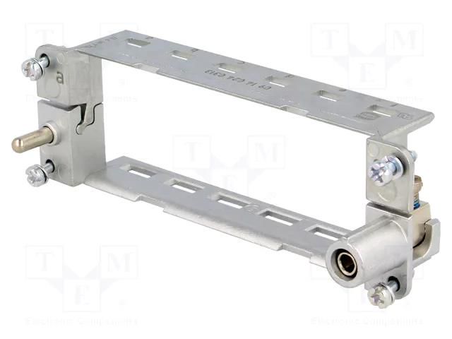 Frame for modules; Han-Modular®; size 24B; Modules: 6; 104x27mm HARTING 09140240313