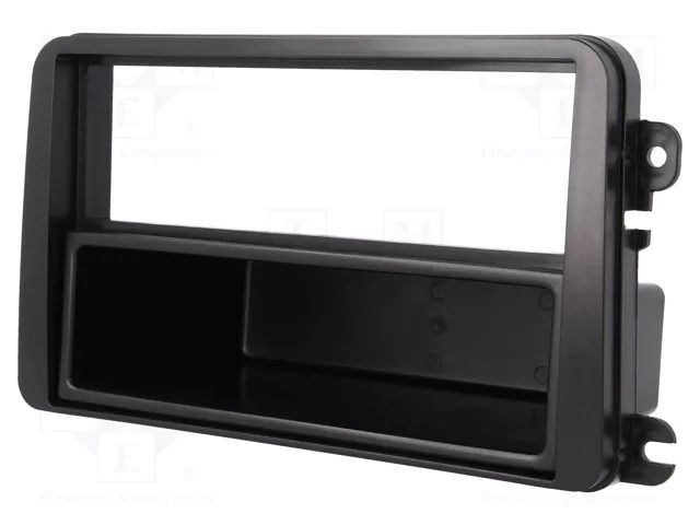 Radio frame; VW; 2 ISO; black 4CARMEDIA RAM-40.145