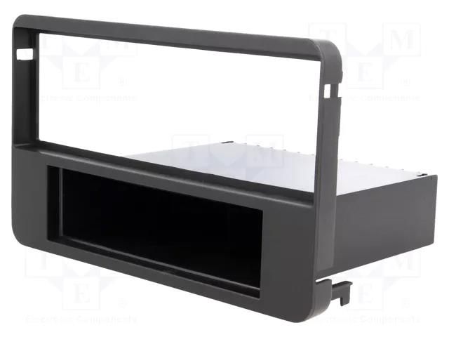 Radio frame; Alfa Romeo; 1 DIN; black ACV RAM-40.194