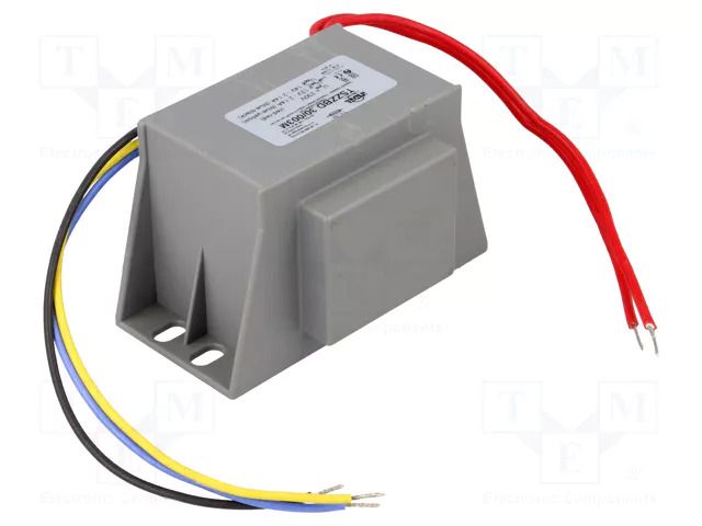 Transformer: mains; 30VA; 230VAC; 14V; 2.14A; Leads: cables; 200mm INDEL TSZZBD30/003M