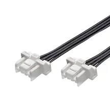 CABLE ASSY, 4P RCPT-RCPT, 600MM 221958-1044