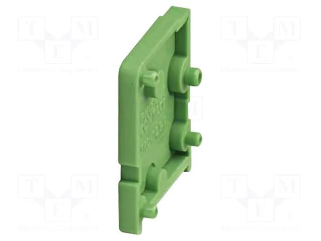 Separating plate; green; 2.5mm PHOENIX CONTACT RZ2.5-FRONT2.5-V