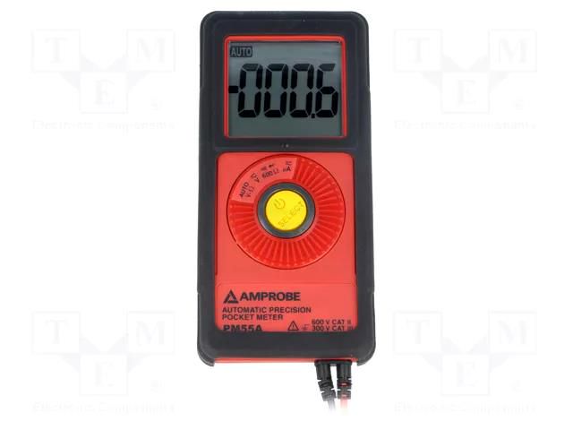 Digital multimeter; LCD; (6000); 5x/s; VDC: 1mV÷6V,60V,600V BEHA-AMPROBE PM55A