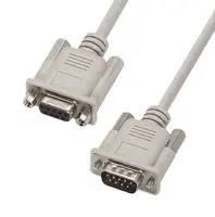 CABLE ASSY, DB9 PLUG-RCPT, 1' CS2N9MF-1