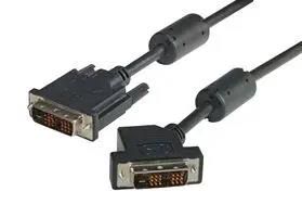 CABLE ASSY, DVI-D SL PLUG-PLUG, 16.4' DVIDSL-45-5M