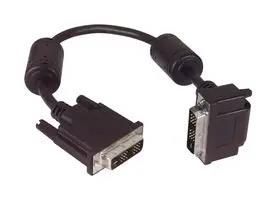 CABLE ASSY, DVI-D SL R/A PLUG-PLUG, 9.8' DVIDS-RA2-3M