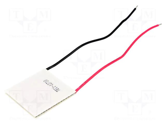 Module: Peltier; 15.8V; 10.5A; 40x40x3.3mm; 89W; Al2O3; 16AWG; 67°C STONECOLD PM-40X40-89