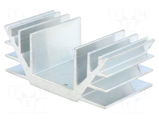 Heatsink: extruded; U; L: 40mm; W: 74mm; H: 30mm; aluminium STONECOLD RAD-A4240/40