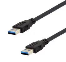 USB CABLE, 3.0, TYPE A PLUG-PLUG, 1M U3A00007-1M