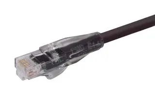 ENET CORD, CAT6, RJ45 PLUG-PLUG, 5' TRD695BLK-5