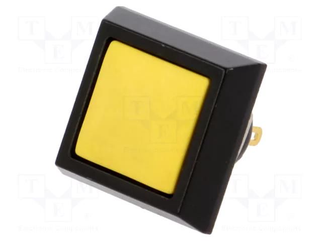 Switch: vandal resistant; Pos: 2; SPST-NO; 2A/36VDC; IP65; OFF-(ON) ONPOW V12S-12Y-A