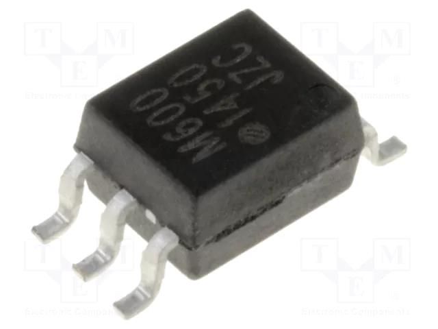 Optocoupler; SMD; Ch: 1; OUT: gate; 3.75kV; SO5; 10kV/μs BROADCOM (AVAGO) HCPL-M600-000E