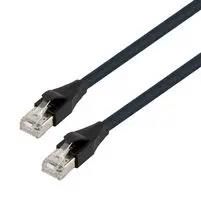 ENET CORD, CAT5E, RJ45 PLUG-PLUG, 11.8" TRD815DS-SF-BLU-30CM