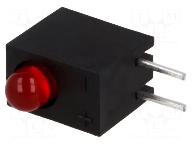 LED; in housing; 3mm; No.of diodes: 1; red; 20mA; Lens: red,diffused KINGBRIGHT ELECTRONIC L-710A8CB/1ID