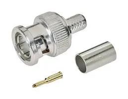 RF COAX CONN, BNC PLUG, 75 OHM BAC027A