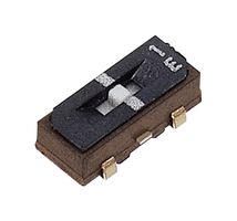 SLIDE SWITCH, SPDT, 0.1A, 6VDC, SMD CJS-1201TA1