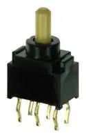 PUSHBUTTON SWITCH, DPDT, 28VDC, TH FP2F-2M-Z