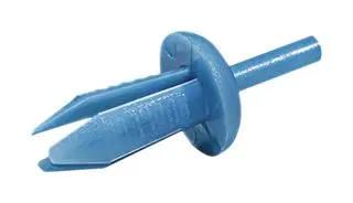 WIRING DUCT RIVET, NYLON 6, BLUE 181-42400
