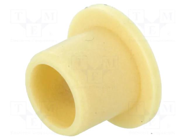 Bearing: sleeve bearing; with flange; Øout: 7mm; Øint: 5mm; L: 5mm IGUS JFM-0507-05